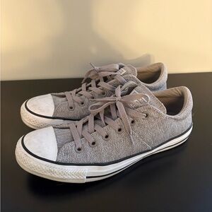 Converse Chuck Taylor All Star Madison Low Top Mercury Grey Lace Up Sneakers